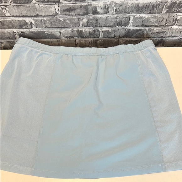 Light Blue Athletic‎ Skorts  with Logo - Picture 5 of 8